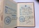 Delcampe - PASSEPORT     PASSPORT  REISEPASS  YUGOSLAVIA   1933.     VISA TO:   FRANCE ,  ITALIA , - Historical Documents