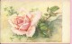 Flower Postcard (light Pink Rose), Vinkovci, 17.3.1960., Yugoslavia, Postcard - Altri & Non Classificati