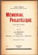 Mémorial Philatélique De Gustave Bertrand - France Timbres Taxe - Les à Cotés Du Timbre - Alsace Loraine - Philatélie Et Histoire Postale