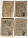 RATIONNEMENT - CARTES D´une Famille Rue Meslay 1942 Et 46 +tickets - PARIS 3ème - Documents Historiques