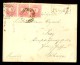 Hungary, Croatia - Letter Sent By Registered Mail From Karlovac To Prag (Bohmen) 1886. Arrival Cancel On The Back Of Let - Cartes-maximum (CM)