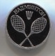 Badminton Sport - Russian Pin, Vintage Badge - Badminton