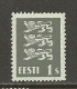 ESTLAND Estonia 1940 Michel 164 W MNH - Estonia