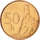 Monnaie, Slovaquie, 50 Halierov, 2004, FDC, Copper Plated Steel, KM:35 - Slovaquie