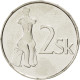 Monnaie, Slovaquie, 2 Koruna, 2007, SPL, Nickel Plated Steel, KM:13 - Eslovaquia