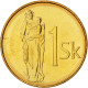 Monnaie, Slovaquie, Koruna, 2005, FDC, Bronze Plated Steel, KM:12 - Slowakei