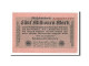 Billet, Allemagne, 5 Millionen Mark, 1923, 1923-08-20, TTB+ - 5 Mio. Mark