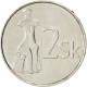 Monnaie, Slovaquie, 2 Koruna, 2007, SPL, Nickel Plated Steel, KM:13 - Slowakei