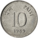 Monnaie, INDIA-REPUBLIC, 10 Paise, 1989, SUP, Stainless Steel, KM:40.1 - Inde