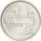 Monnaie, Slovaquie, 5 Koruna, 2007, SPL, Nickel Plated Steel, KM:14 - Slowakei