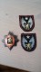 Broche / Médaille Militaire Belge Senat - Seconde Guerre Mondiale + 2 Ecussons - Belgique