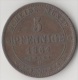 Kupfer ? Königreich Sachsen 5 Pfennig 1864 B Scheidemünze Scheide Münze Coin Piece Monnaie Kursmünze - Groschen & Andere Kleinmünzen