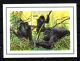 Rwanda, Gorilles Dessinés Par BUZIN, 1227 / 1230** + BF 99**, Cote 45 €, - Gorilla's