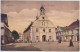 WOLGAST Pommern Markt Mit Rathaus Color Belebt 11.8.1925 Gelaufen - Wolgast