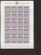 Liechtenstein ** 57-68 Dienstmarken 1976 Kleinbogen Ungefaltet - Service