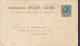 Canada Postal Stationery Ganzsache Entier 1c. George V., DORIC LODGE, TORONTO 1919 TODMORDEN Mason Masonic (2 Scans) - 1903-1954 Kings