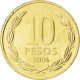 Monnaie, Chile, 10 Pesos, 2006, SPL, Aluminum-Bronze, KM:228.2 - Chili