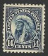 United States, 14 C. 1923, Sc # 565, Mi # 276A, MH - Unused Stamps