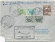 TUNISIE - 1952 - ENVELOPPE JOURNEE DU TIMBRE PAR AVION SPECIAL De TUNIS Pour TOURS - 25° ANNIVERSAIRE 1°VOL - Briefe U. Dokumente