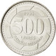 Monnaie, Lebanon, 500 Livres, 1996, SPL, Nickel Plated Steel, KM:39 - Liban