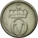 Monnaie, Norvège, Olav V, 10 Öre, 1968, SUP, Copper-nickel, KM:411 - Norvège