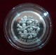 2002 ROYAL MINT THREE LIONS £1 ONE POUND STERLINA SILVER PROOF COIN BOX COA - Mint Sets & Proof Sets