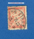 1893 - 1935 N° 34 ORANGE TAXE OBLITÉRÉ DOS CHARNIÈRE 100.00 € - Oblitérés