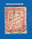 1893 - 1935 N° 34 ORANGE TAXE 20.7.21   OBLITÉRÉ DOS CHARNIÈRE ARTHUR MAURY 100.00 € - Oblitérés