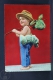 Vintage Children Topic Postcard - Country Little Boy - Grupo De Niños Y Familias
