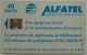 MOROCCO - Schlumberger - Alfatel - Blank Back With Serial Number - Logo - 40 Units - Used - Rare - Marokko