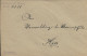 1914/18 - KRIEGSMARINE - MARINE ALLEMANDE - ENVELOPPE De L'HOPITAL De La MARINE (KRIEGSLAZARETT) N°2319 - Feldpost (Portofreiheit)