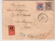 NL, 1903, Reco-Ausland-Brief,        #1432 - Brieven En Documenten