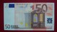 ITALIA ITALY 50 EURO 2002 DRAGHI SERIE S 71849253256 J092E5 UNC FDS 3/3 CONSECUTIVE - 50 Euro