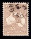 Australia 1915 Kangaroo 2/- Brown 2nd Watermark Used - Used Stamps