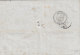 Greece TRIPOLIS Cds In Rare Blue Colour On Stampless Cover To Syros 1858 (n66) - ...-1861 Prephilately