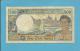 TAHITI - PAPEETE - 500 Francs - ND ( 1985 ) - Pick 25.d - Sign. 5 - French Polynesia - 2 Scans - Papeete (Polynésie Française 1914-1985)