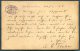 1888 GB QV Stationery Postcard A.R. Tauber Zurich - Luneberg Germany Holster Experimental - Lettres & Documents