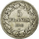 Monnaie, Belgique, Leopold I, 5 Francs, 5 Frank, 1849, TB+, Argent, KM:3.2 - 5 Francs