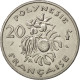 Monnaie, French Polynesia, 20 Francs, 1967, SUP, Nickel, KM:6, Lecompte:89 - Polynésie Française