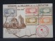 FRANCE- MAURITANIE - Serie P.A. 1/5 Sur Carte Philatelique Obl De Dakar  En 1944   A  VOIR P4491 - Briefe U. Dokumente