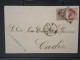 ESPAGNE - Lettre 1874 Avec Timbre - Impôts De Guerre - Détaillons Collection - A Voir - Lot N° 6184 - Brieven En Documenten