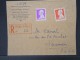 MONACO- Enveloppe En Recommandée Pour Sannois En 1946   LOT P4533 - Briefe U. Dokumente