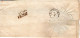 Cover From Prag Kleins,31/5.1863,via Leitmeritz,1/6.1863,sent To Auscha [USTEK],1/6.1863,as Scan - ...-1850 Prefilatelia