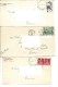 Lot De 25 Timbres Sur Enveloppe - USA, Tunisie, Belgique - Poste Aérienne - Dont Un Entier Postal - Voir Scan Et état - Lots & Kiloware (mixtures) - Max. 999 Stamps