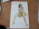 A1 CARTE FANTAISIE  ILLUSTRATEUR  André Bermond  PIN UP  SEINS NU NAKED..... - Bermond