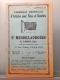 FABRIQUE GENERALE D ARTICLES POUR FETES ET SOCIETES / ETS MENDEZ AUDOUIN 1936 - Werbung