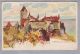 AK VD CHATEAU DE LUCENS 1921-07-22 Litho Chocolats Peter Kohler - Lucens