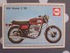 PANINI Super Moto BSA ROCKET 3 750  Original Sticker N° 38   Vignette Chromo Trading Card Vignette Cards - Edition Française