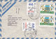 Argentina Por Avion BUENOS AIRES 1993 Cover Letra VINA DEL MAR Chile Futbol Football Fussball & Condom Stamps (2 Scans) - Lettres & Documents