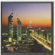 AKDX Postcards Dubai Airplanes - Jumeriah Beach Hotel - Atlantis The Palm - Burj Al Arab - United Arab Emirates - Dubai